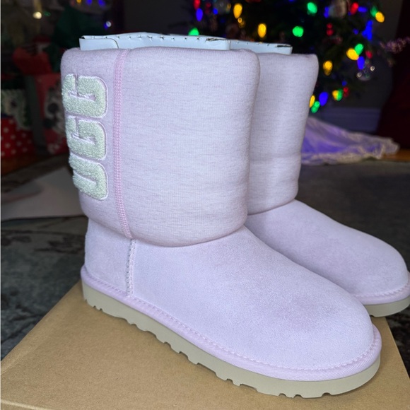 UGG Womens Classic Short Fur Jersey Cozy - Picture 7 of 9